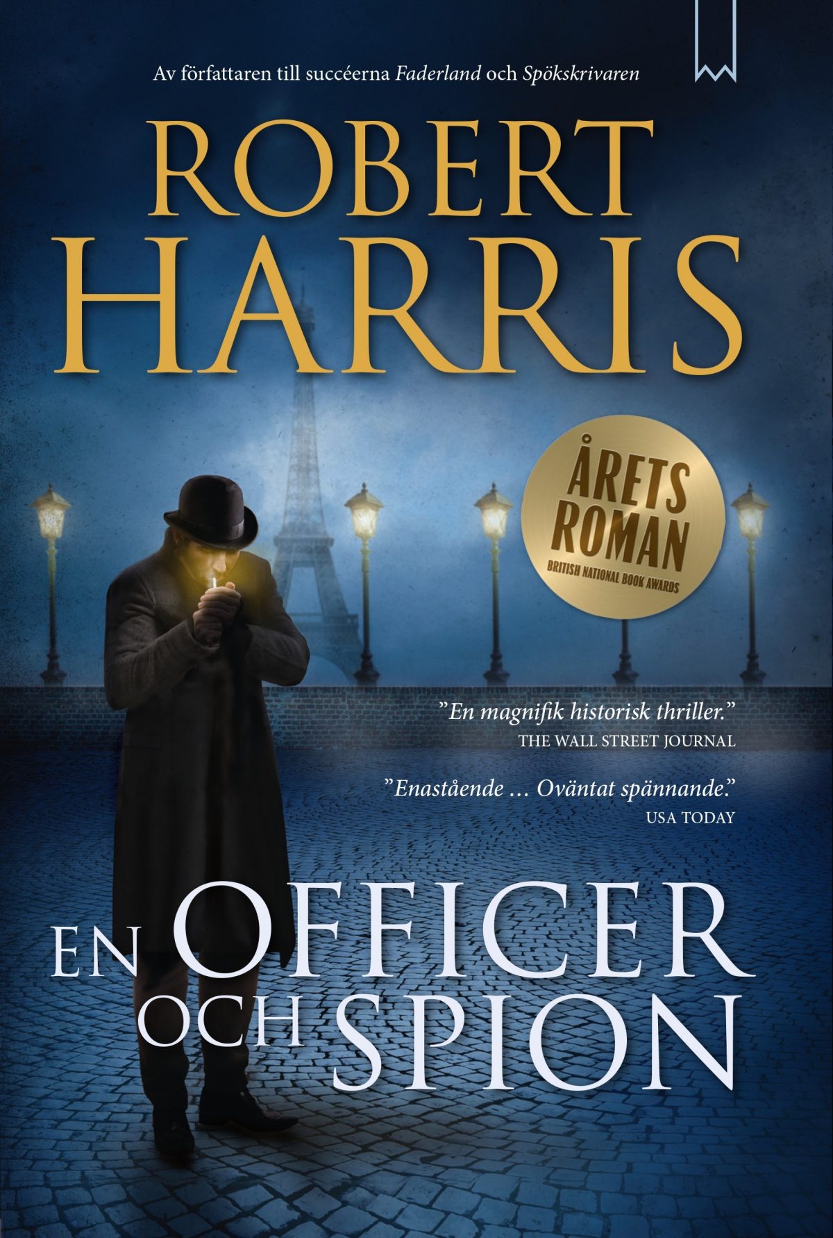 3. (Ny). En officer och spion – Robert Harris. Topplistan på Alvesta Bokhandel